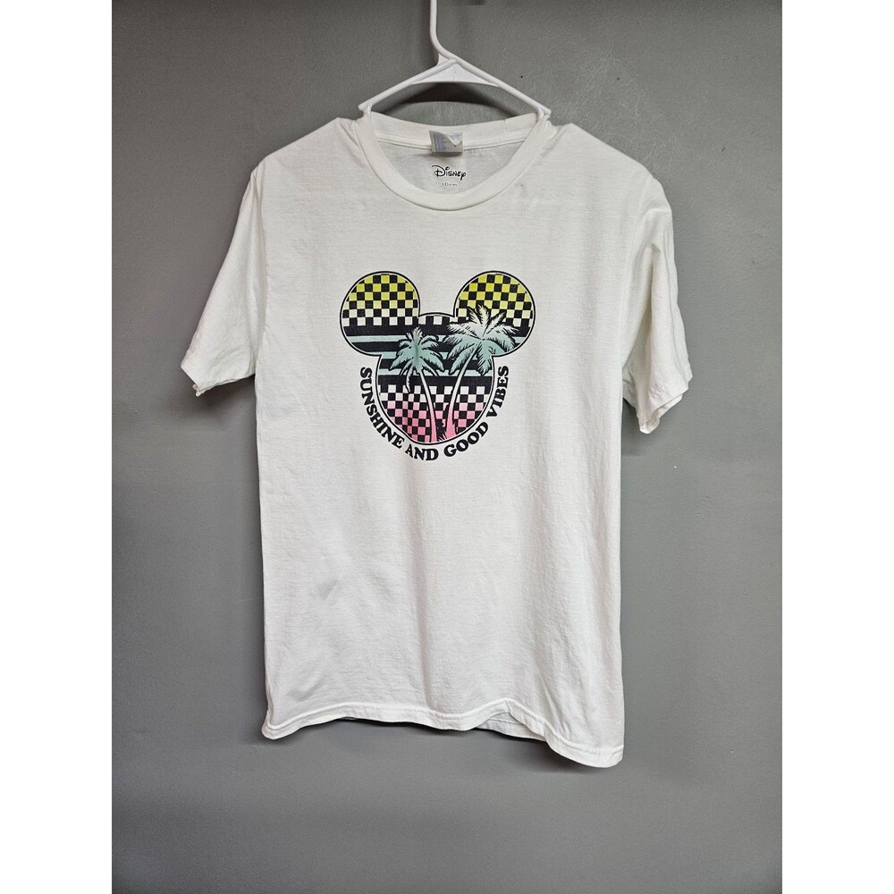 Disney Mickey Mouse Sunshine and Good Vibes retro T-Shirt small gender neutral